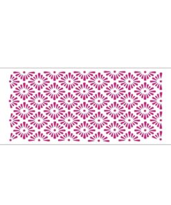 Stencil Grado Floral Acrilex