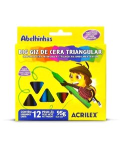 Crayon de cera triangular Acrilex