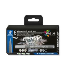 Marcadores Soft Brush escala de gris Staedtler