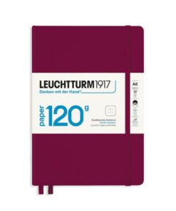 120G Notebook Port Red Leuchtturm 1917 hoja punteada