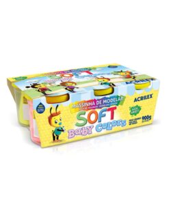 Masa de moldear soft Acrilex - Baby colors