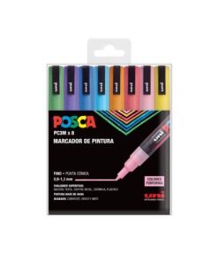 Set PC-3M Purpurina 8 Posca